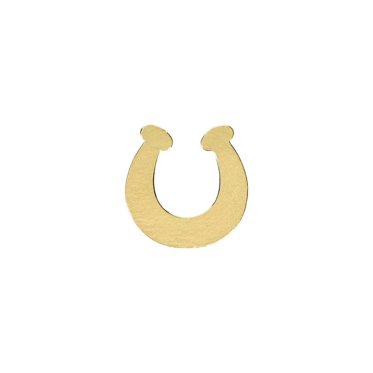 12 Packs: 20 ct. (240 total) 2" Gold Horseshoe Confetti by Celebrate It™